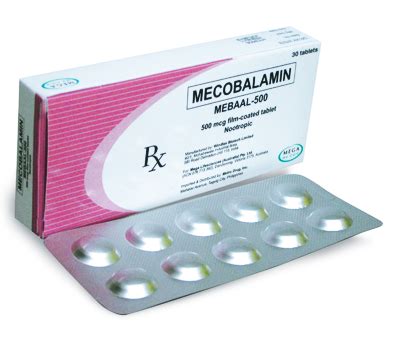 mebaal|Mecobalamin/Methylcobalamin (vitamin B12) .